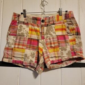Old Navy Womens Shorts Patchwork Colorful Summer Boho Size 4